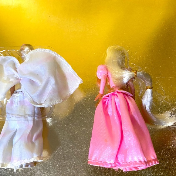 BARBIE VTG 1997 MCDONALD’S HAPPY MEAL TOY BUNDLE OF 2 HAIR YOU CAN BRUSH - Picture 10 of 12